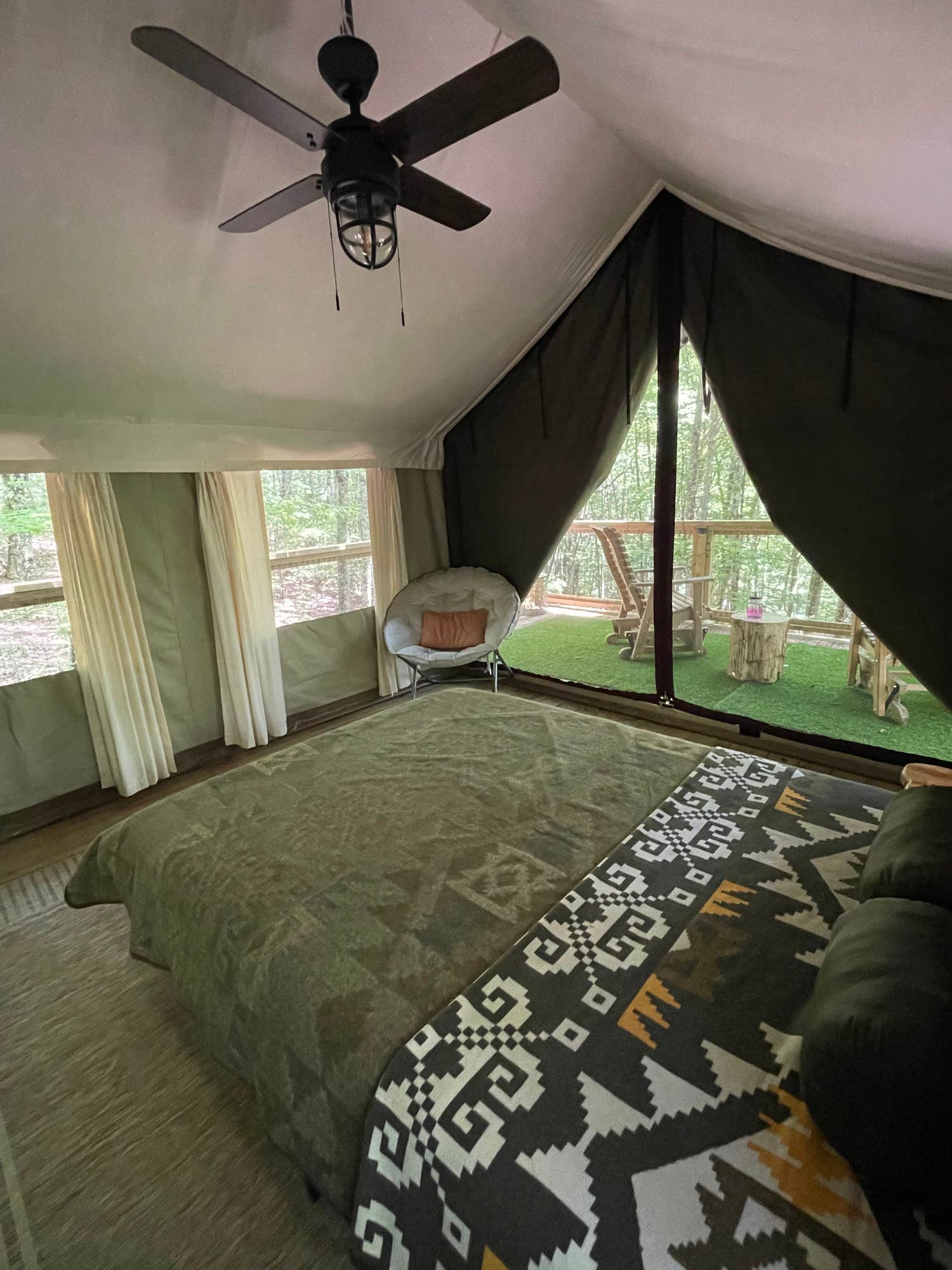 The Dyrt's photo of glamping accommodations at Wanderland Campground near Palmer, TN