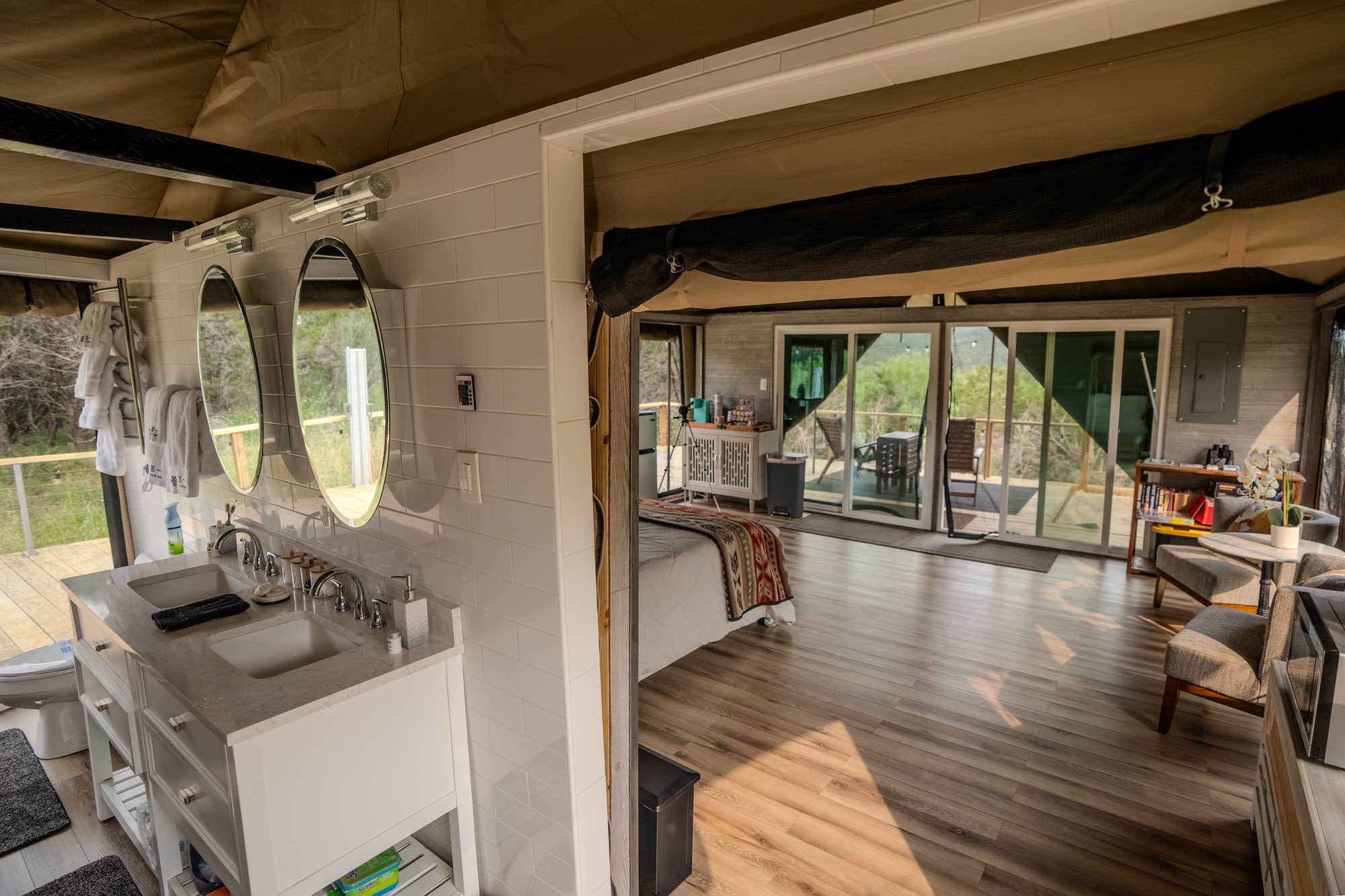 The Dyrt's photo of glamping accommodations at Loving Heart Retreats near Bertram, TX