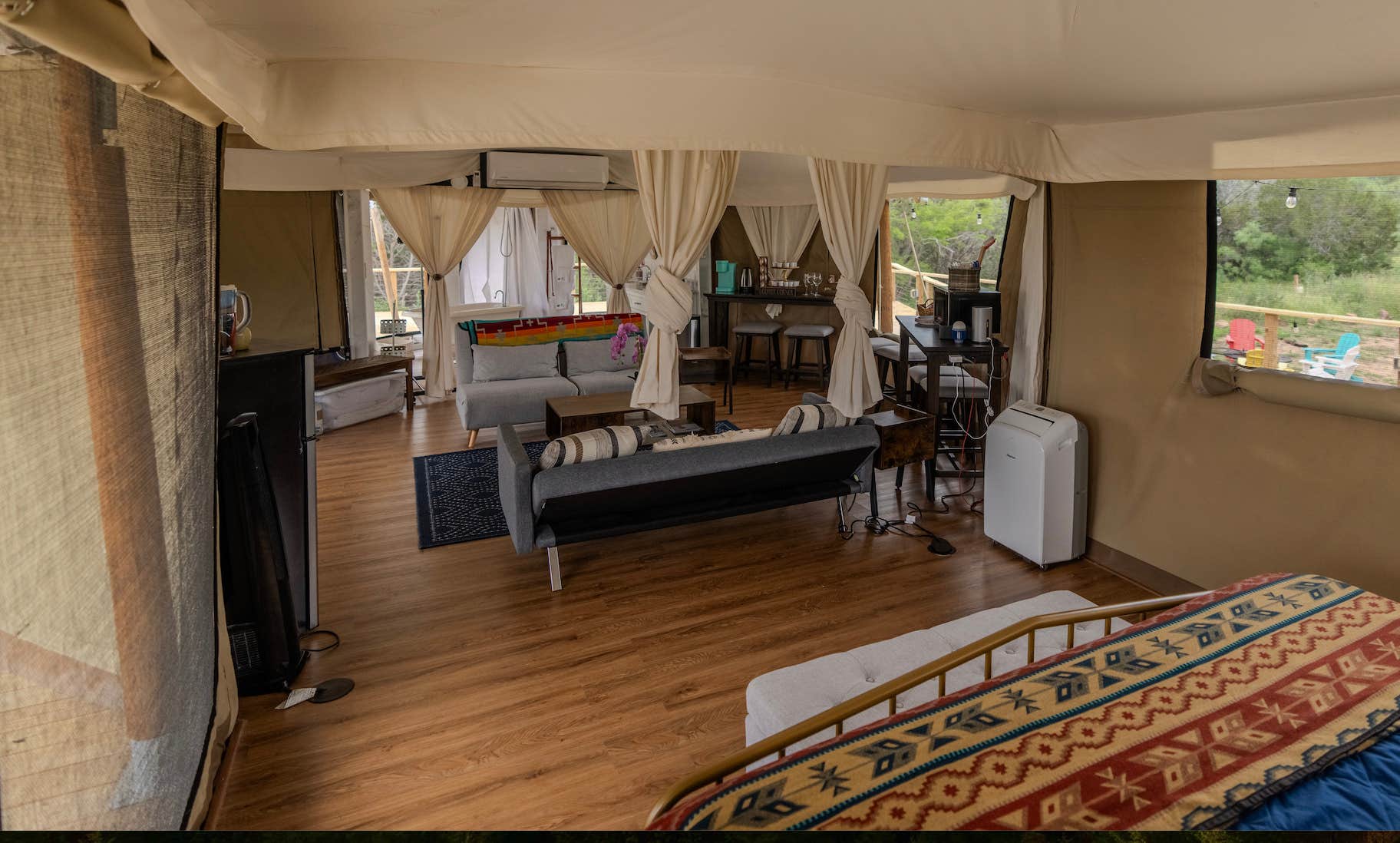 The Dyrt's photo of glamping accommodations at Loving Heart Retreats near Georgetown Lake