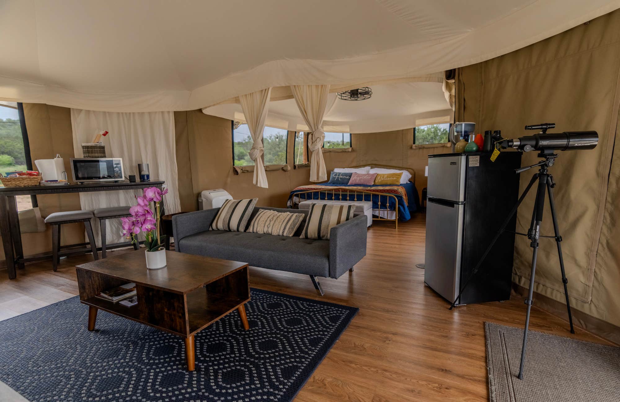 The Dyrt's photo of glamping accommodations at Loving Heart Retreats near The Hills, TX