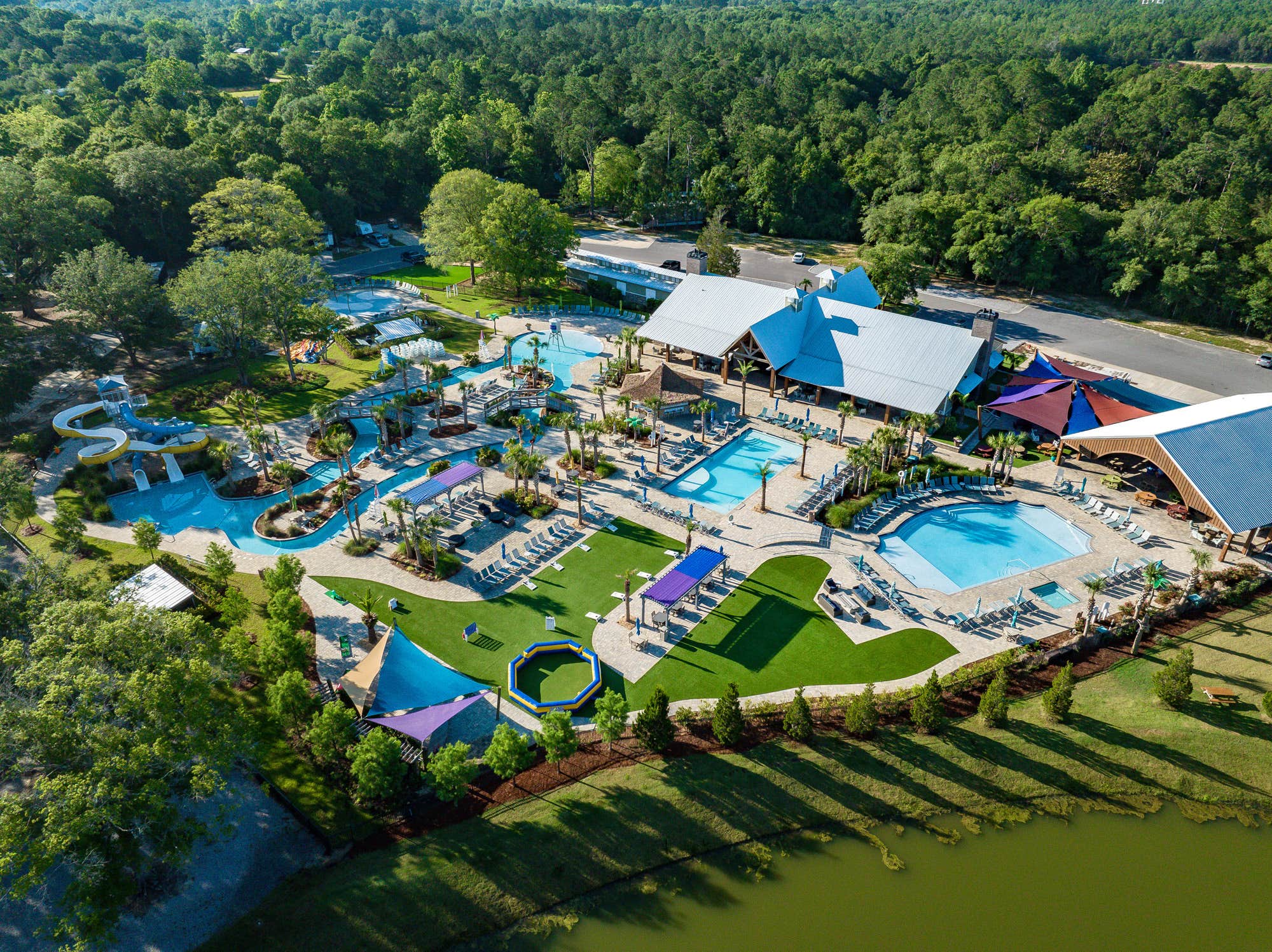 Camper-submitted photo at Splash RV Resort & Waterpark near Milton, FL