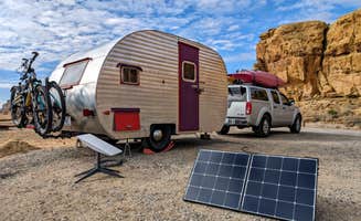 Shari  G.'s photo of rv camping at Gallo Campground — Chaco Culture National Historical Park near Counselor, NM