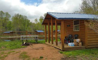 The Dyrt's photo of a cabin at Lone Duck Campground and Cabins near Green Mountain Falls, CO
