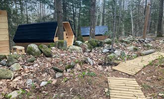 Camping near Poland Spring Campground: Runaround Woods, Durham, Maine