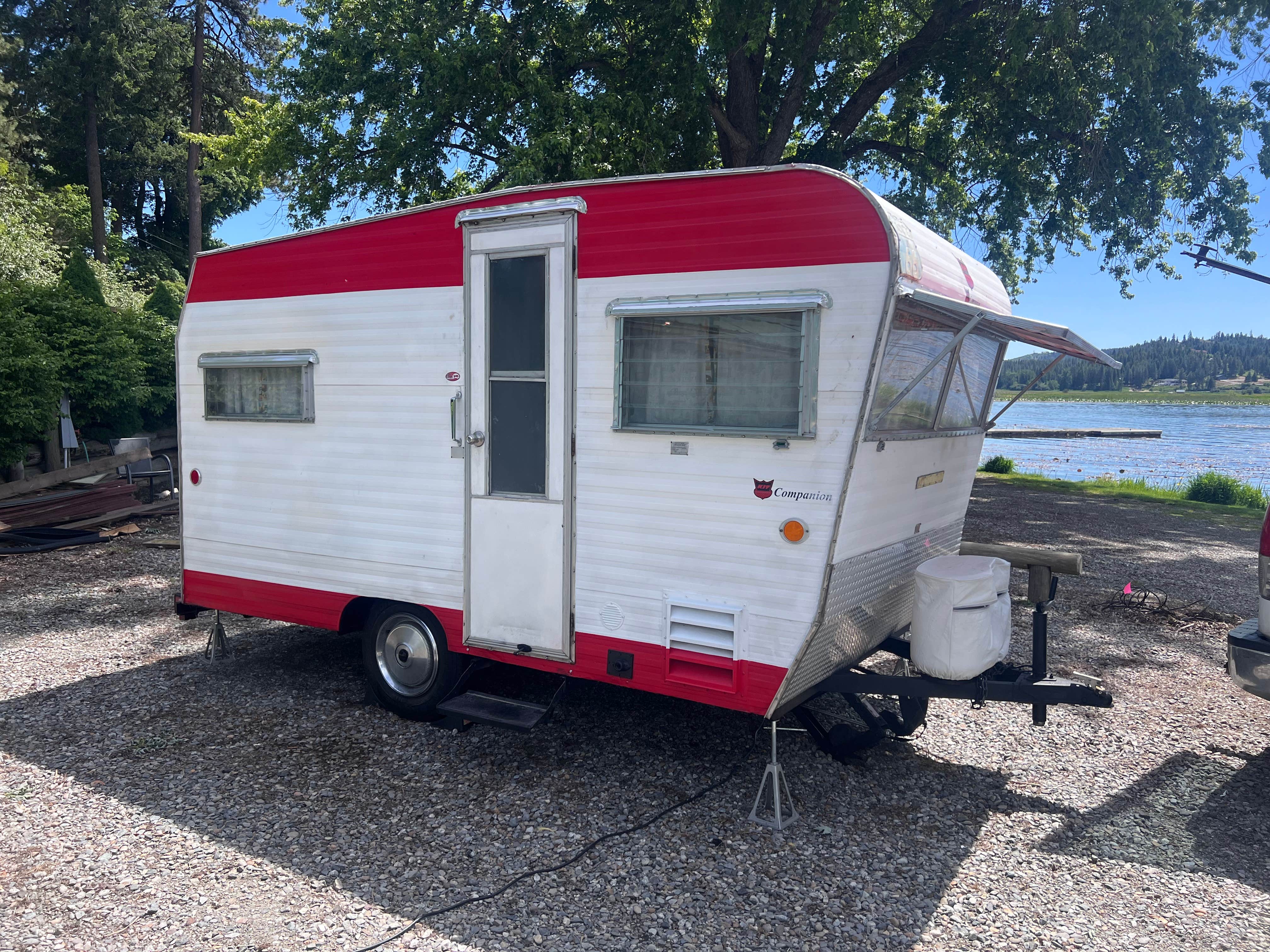Erik C.'s photo of rv camping at Silverbeard's Marina near Harrison, ID