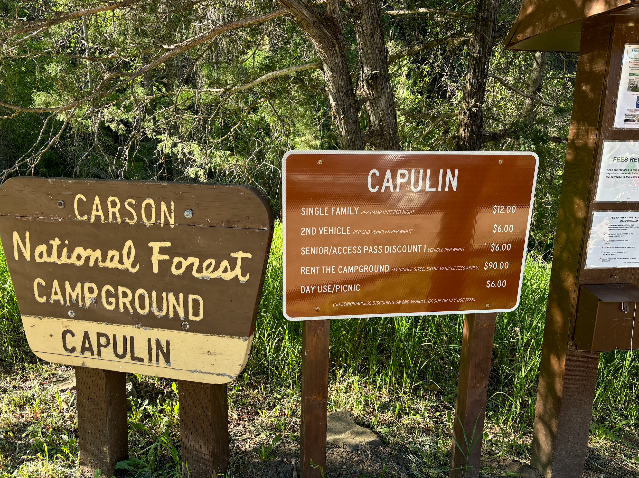 Camper-submitted photo at Capulin Campground near Ranchos de Taos, NM