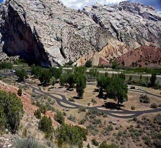 Camper-submitted photo from Split Mountain Group Campground — Dinosaur National Monument