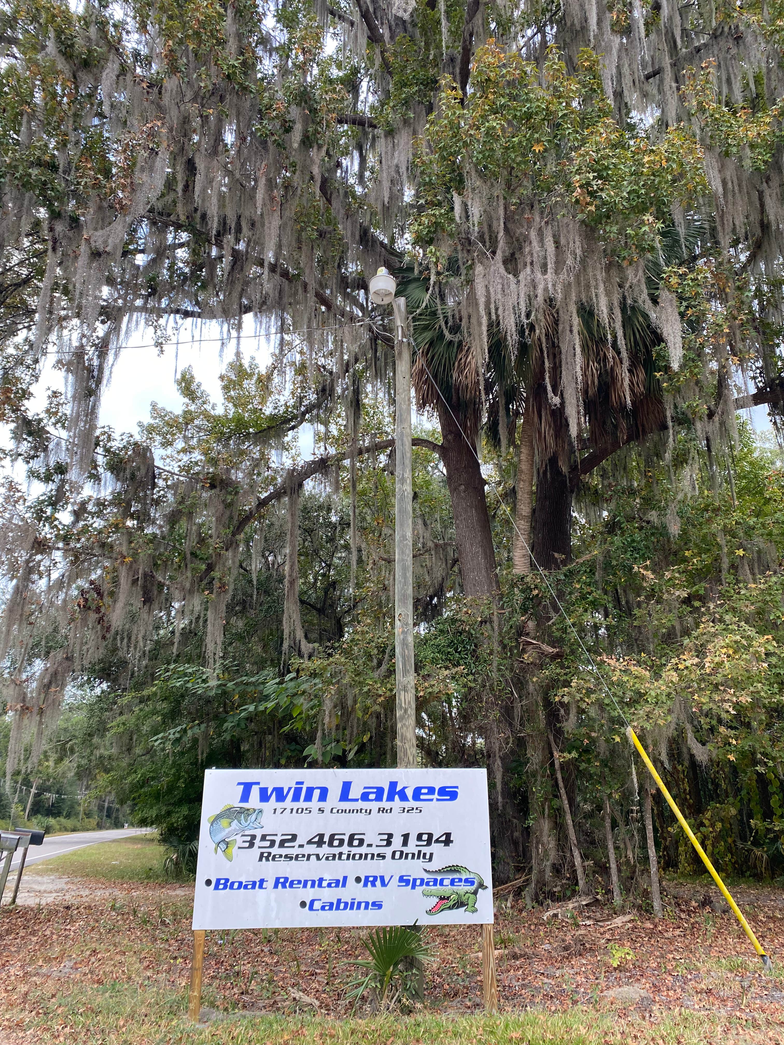 Camper-submitted photo at Twin Lakes Fish Camp near Rocky Point, FL