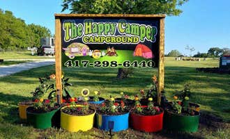 Camping near Crabtree Cove: The Happy Camper by THC LLC, Collins, Missouri