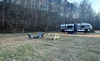 Chrissie H.'s photo of rv camping at Hollow Hideaway near Collinwood, TN