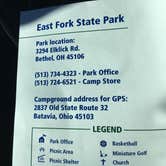 Review photo of East Fork State Park Campground by Shelly S., September 14, 2016