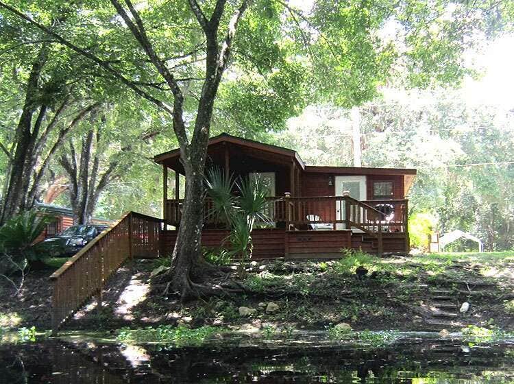 The Dyrt's photo of a cabin at Riverside Lodge Resort near Homosassa, FL
