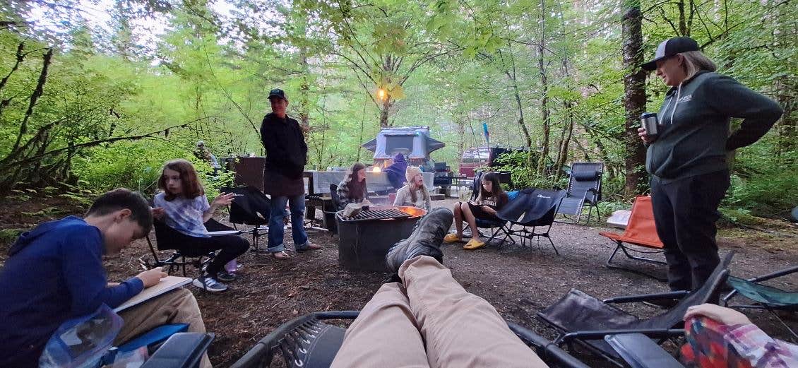 Suz O.'s photo at Middle Fork Campground near Snoqualmie, WA