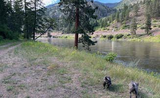 robert K.'s photo of camping with pets at Muchwater Recreation Area near Superior, MT