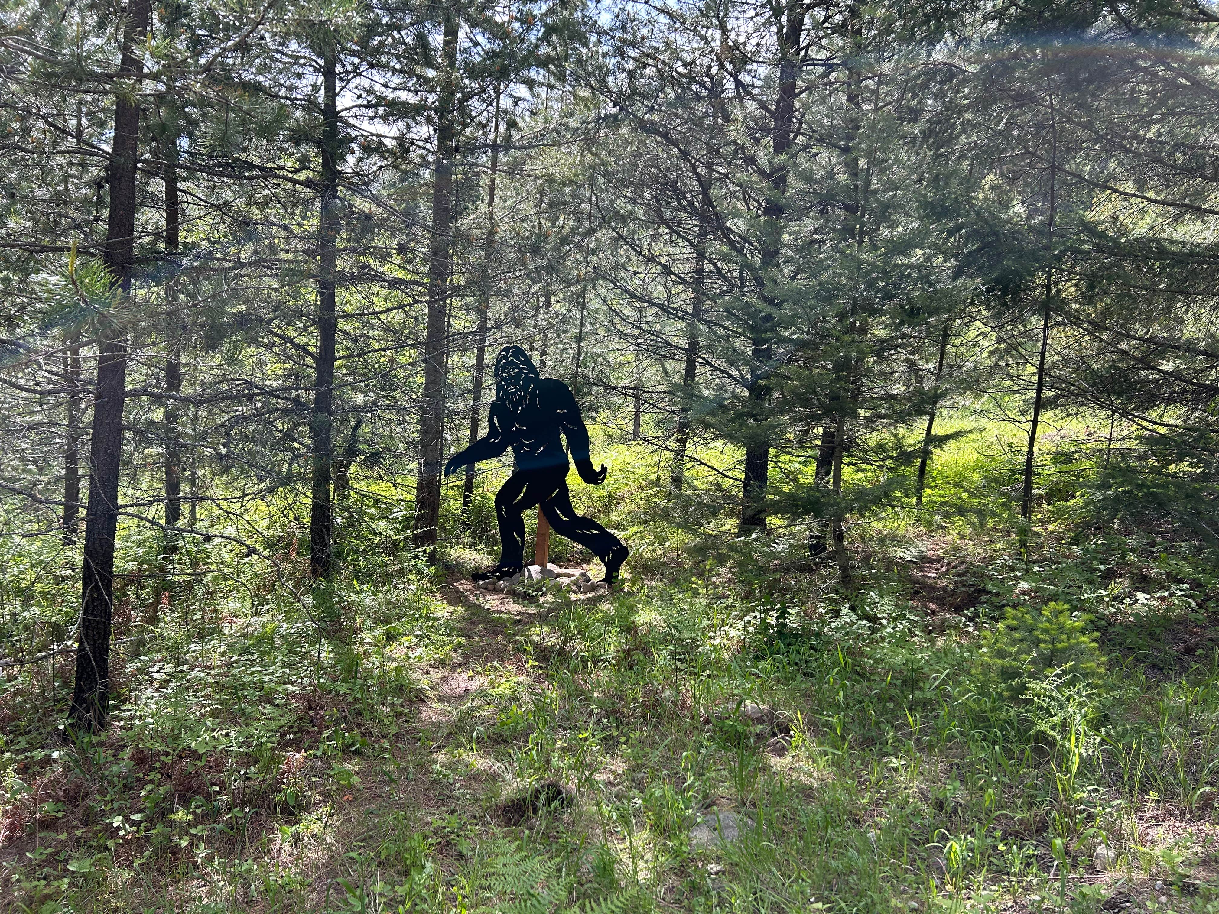 Camper-submitted photo at Mirror Lake: Bigfoot Campout near Sandpoint, ID