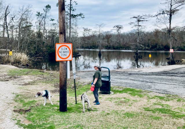 MickandKarla W.'s photo of camping with pets at White Oak Parish Park Campground near Jennings, LA