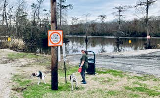 MickandKarla W.'s photo of camping with pets at White Oak Parish Park Campground near Orange, TX