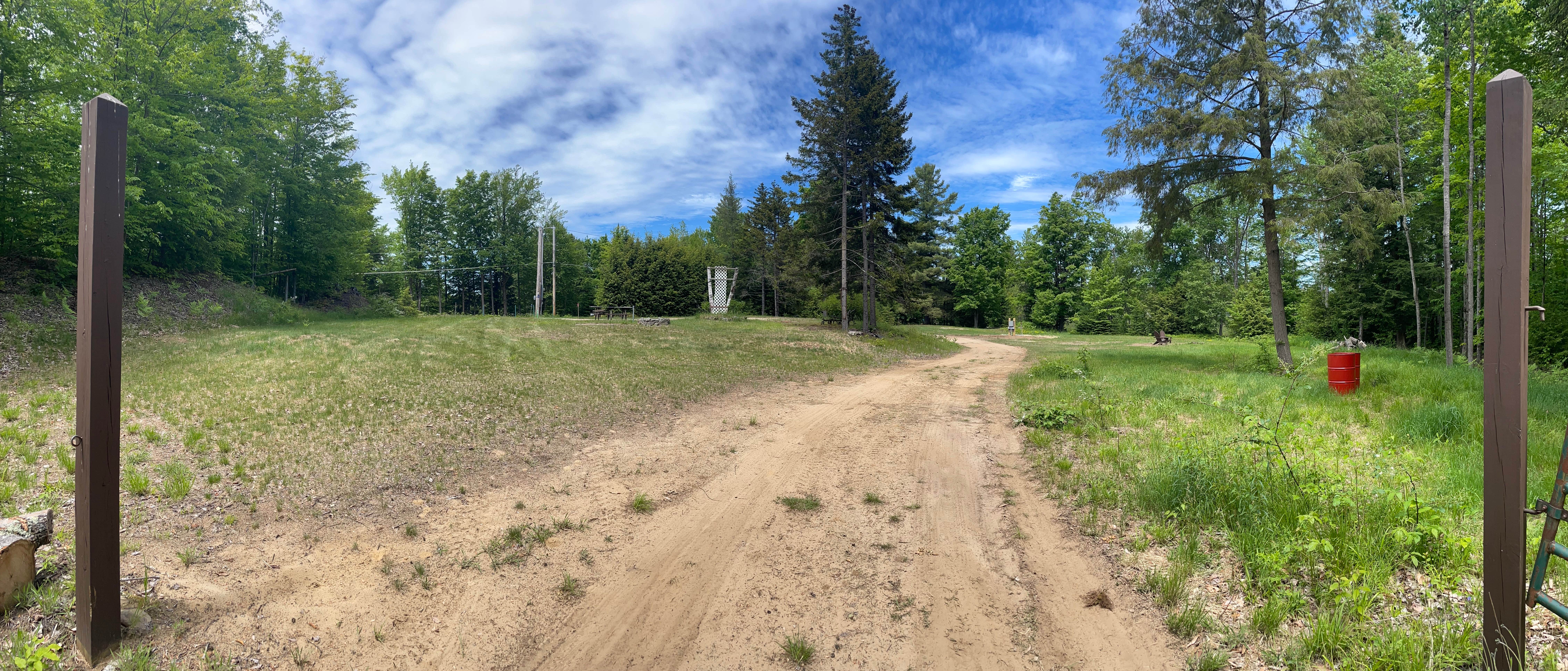 Cara M.'s photo of camping with pets at Weaver Acres near Paul Smiths, NY