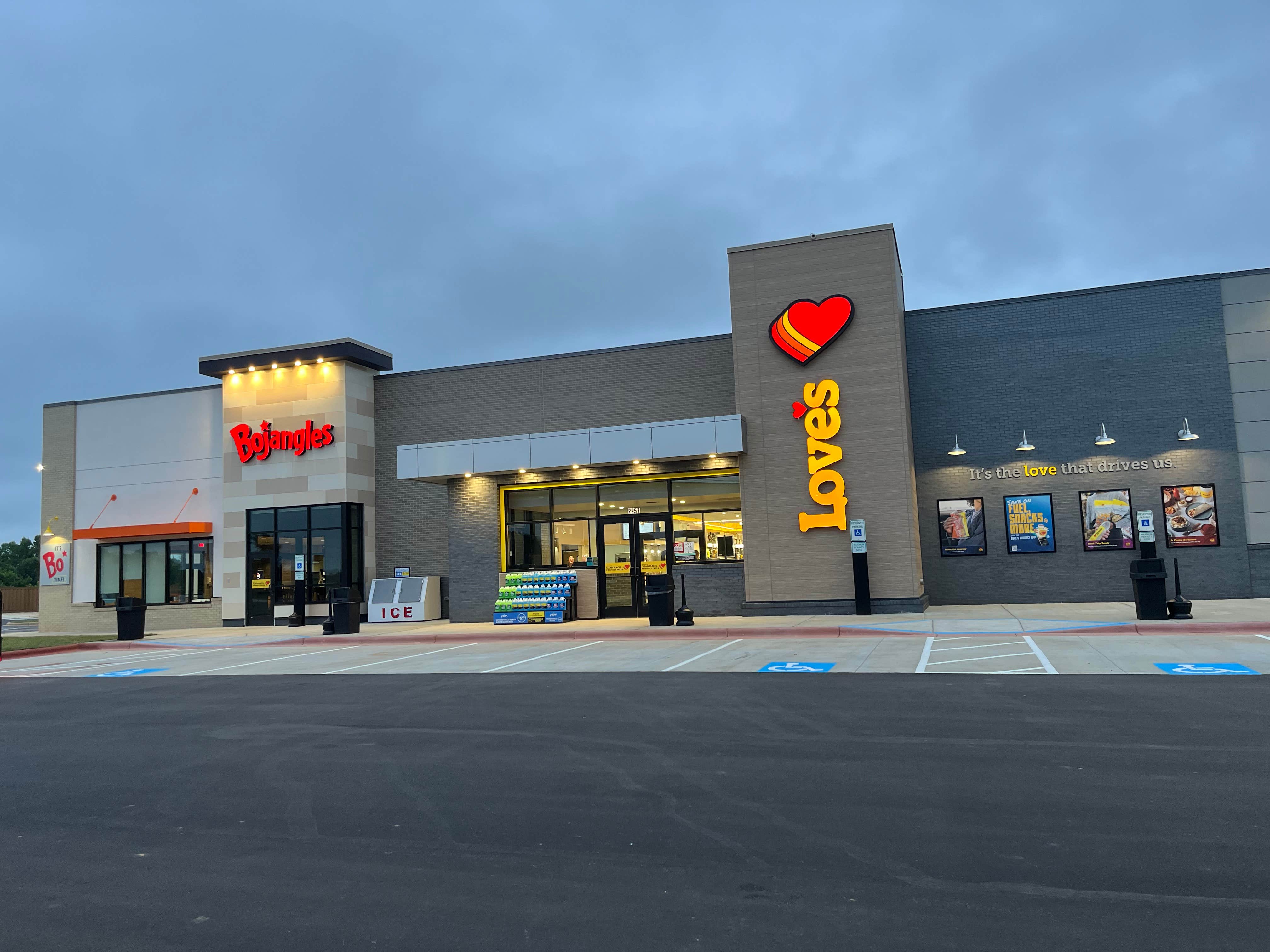 Camper-submitted photo at Love's RV Hookup-Rural Hall NC 883 near Oak Ridge, NC