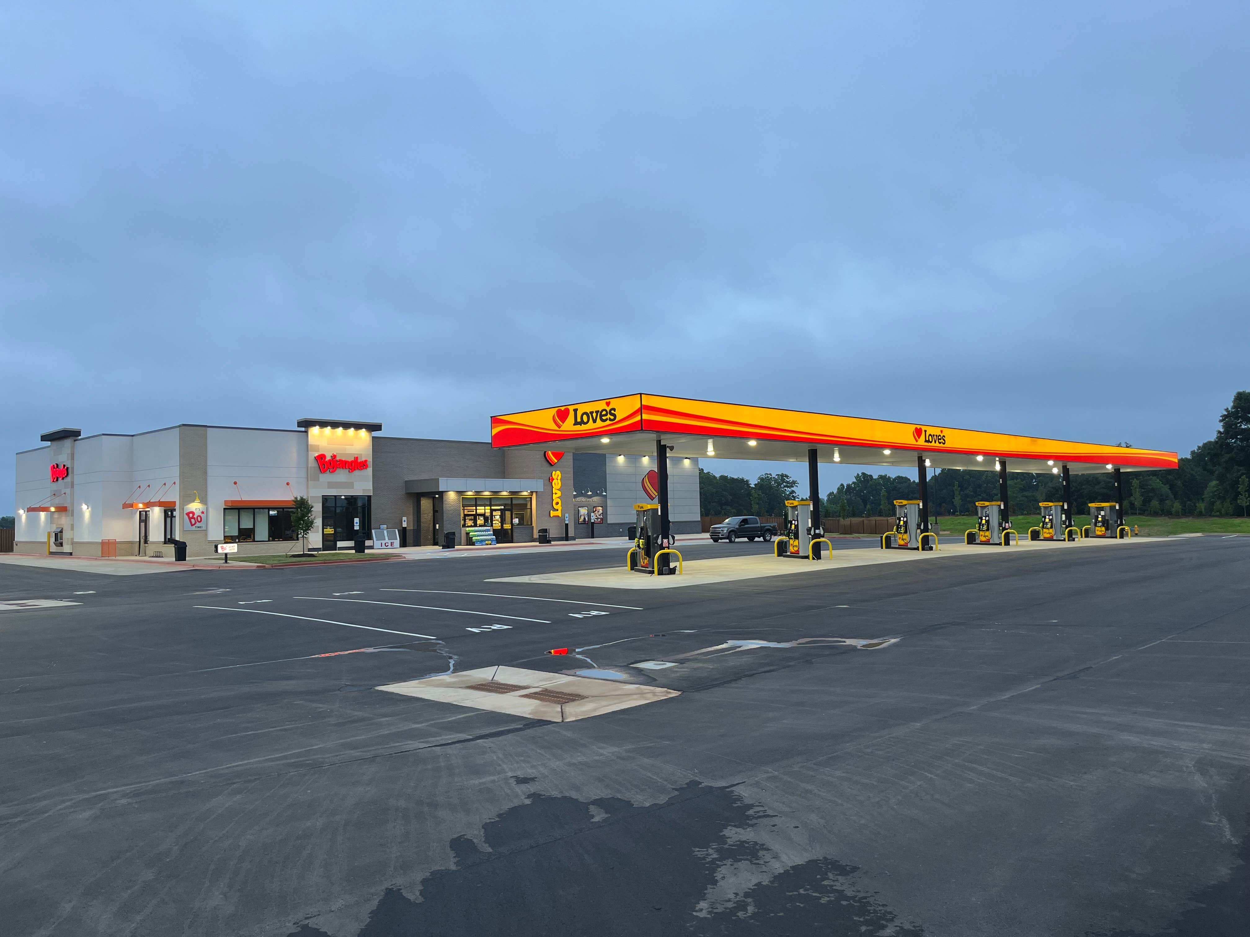 Camper-submitted photo at Love's RV Hookup-Rural Hall NC 883 near Oak Ridge, NC