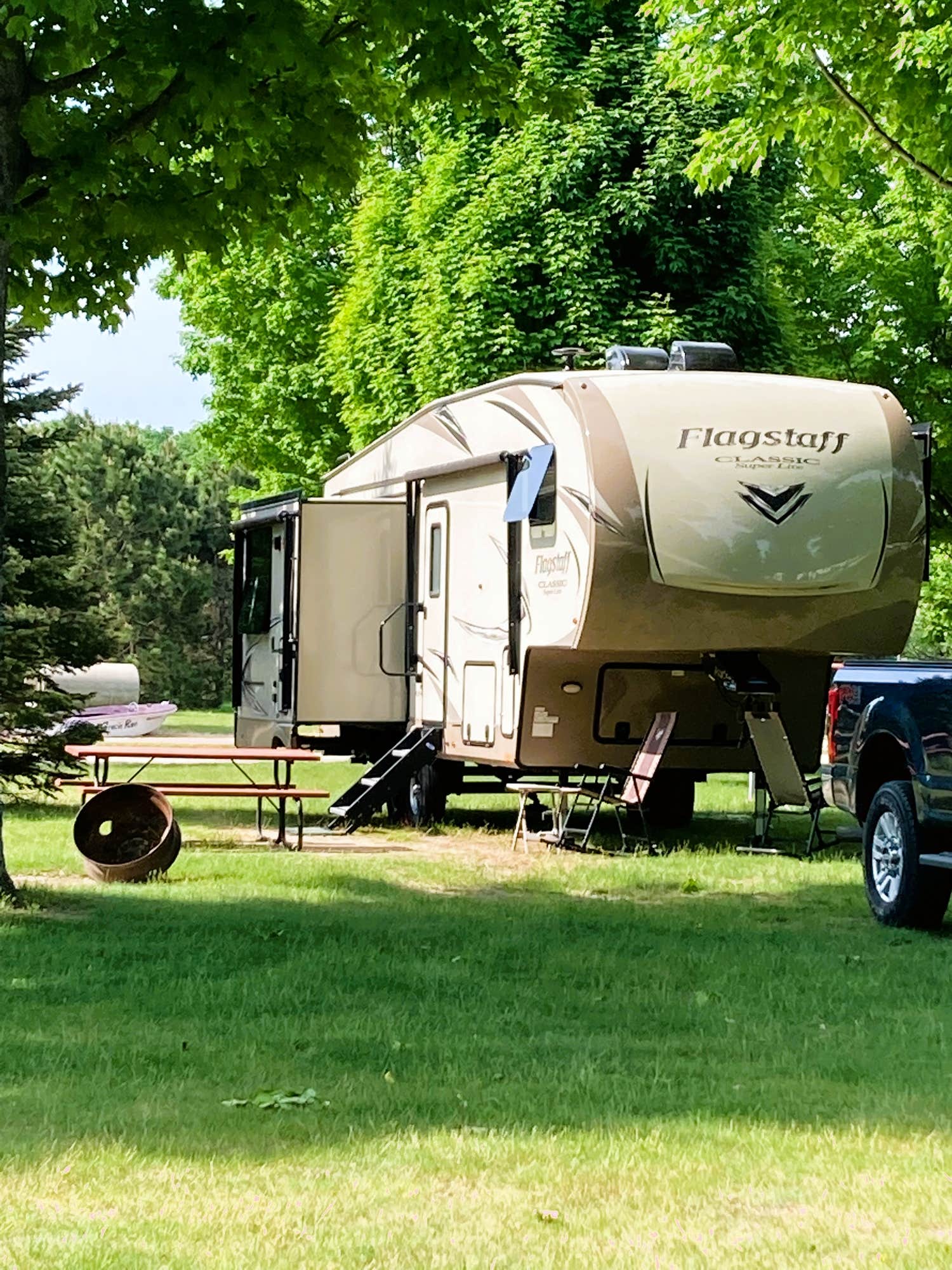 Camper-submitted photo at Kampvilla Park, LLC near Frankfort, MI