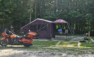 Ron G.'s photo of tent camping at Bush Head Shoals Park near Ashland, AL
