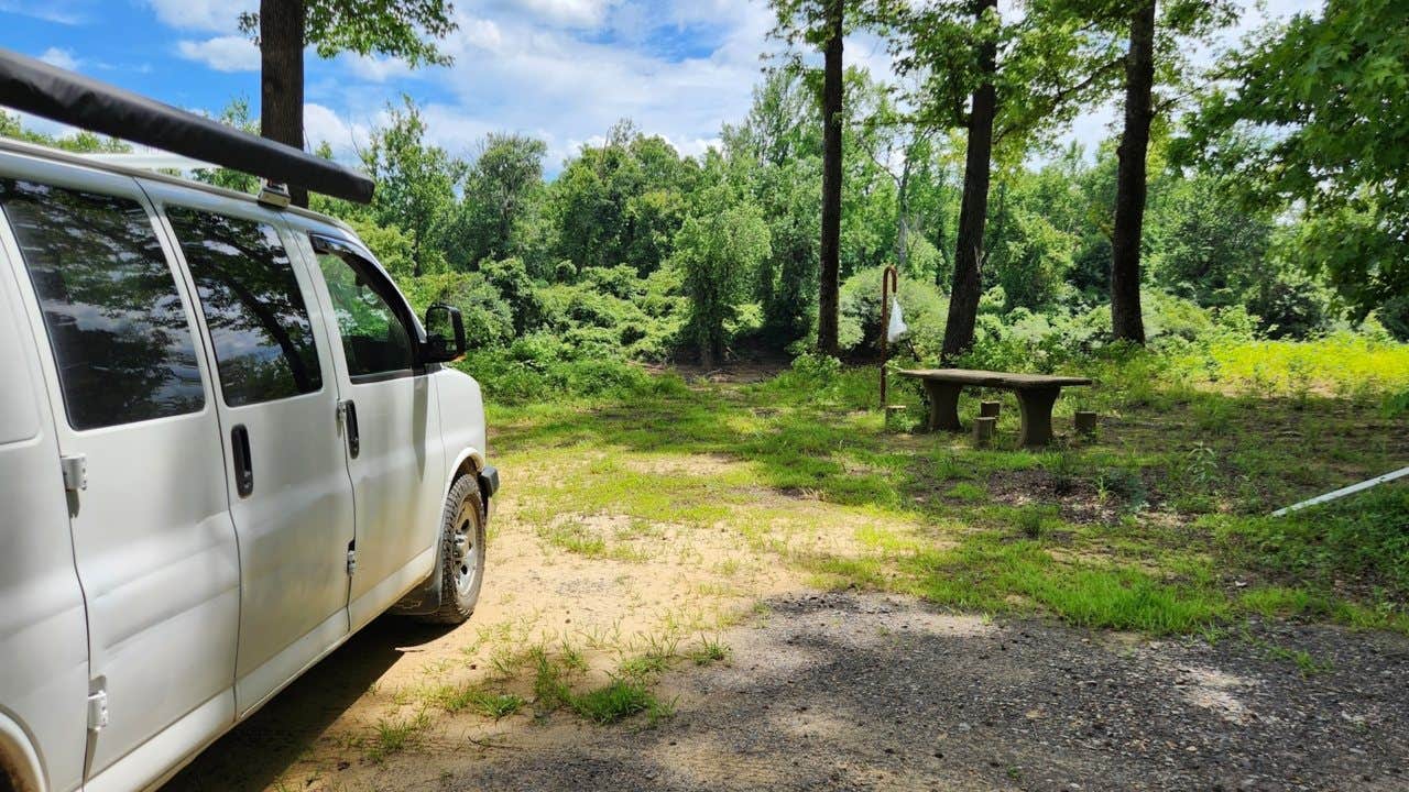Camper-submitted photo at Wards Crossing Dispersed, Nimrod Lake Rec Area, AR near Havana, AR