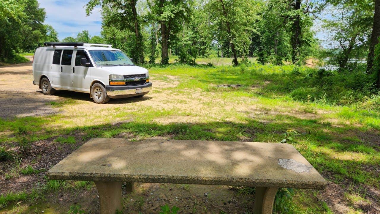 Camper-submitted photo at Wards Crossing Dispersed, Nimrod Lake Rec Area, AR near Havana, AR