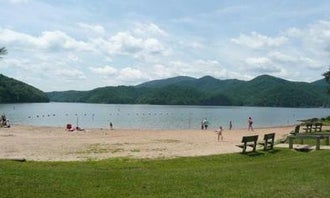 Camping near Greenwood Point Campground: Morris Hill Campground, Hot Springs, Virginia