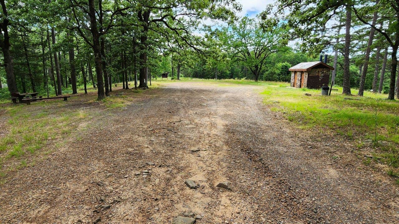 Camper-submitted photo at Fourche Mountain Campground near Plainview, AR