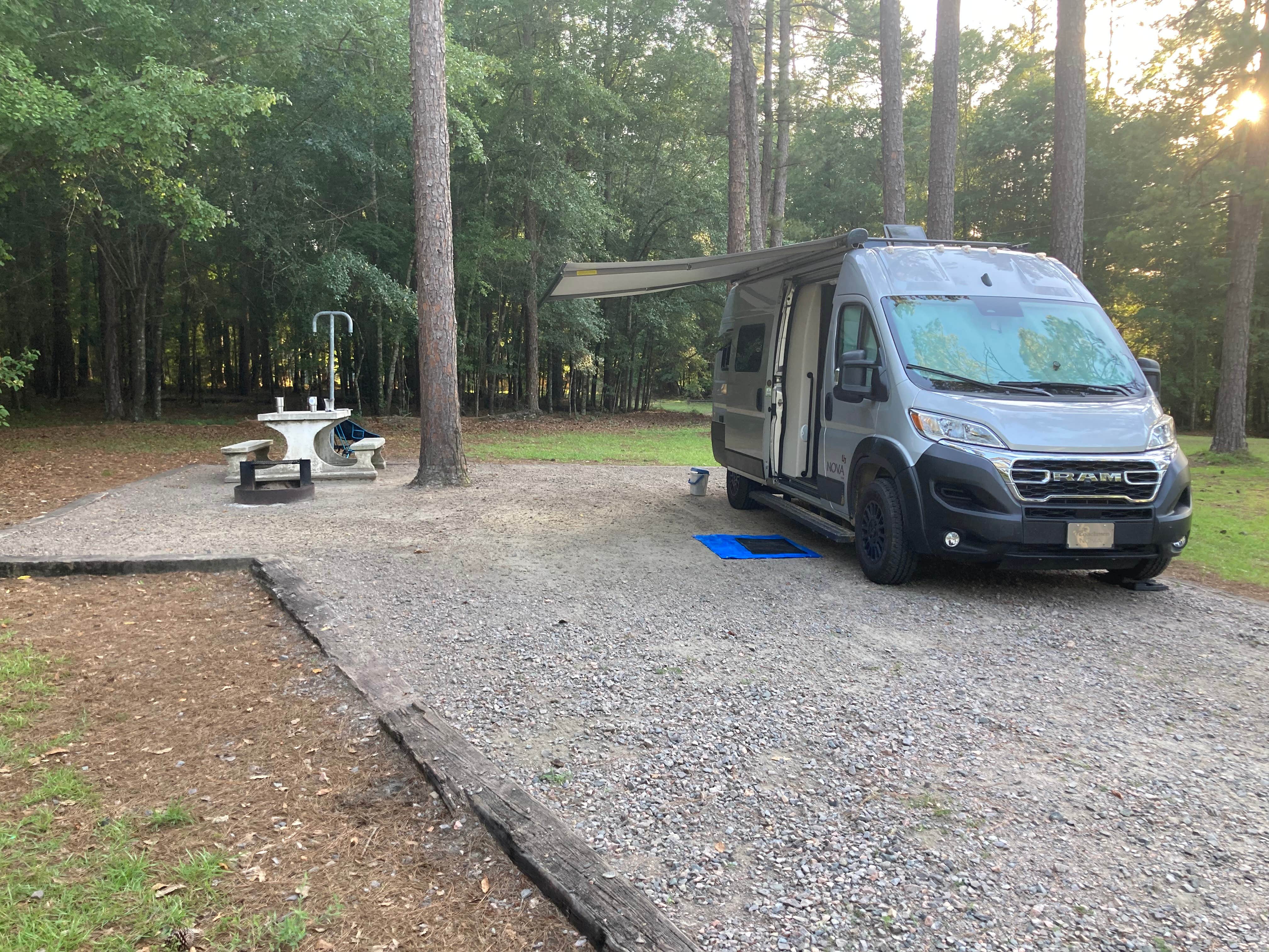 J V.'s photo of rv camping at Magnolia Springs State Park Campground near Louisville, GA