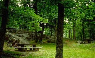 Camping near Fairy Stone State Park Campground: Rocky Knob Campground — Blue Ridge Parkway, Woolwine, Virginia