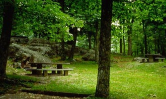 Camping near Chantilly Farm RV/Tent Campground & Event Venue: Rocky Knob Campground — Blue Ridge Parkway, Woolwine, Virginia
