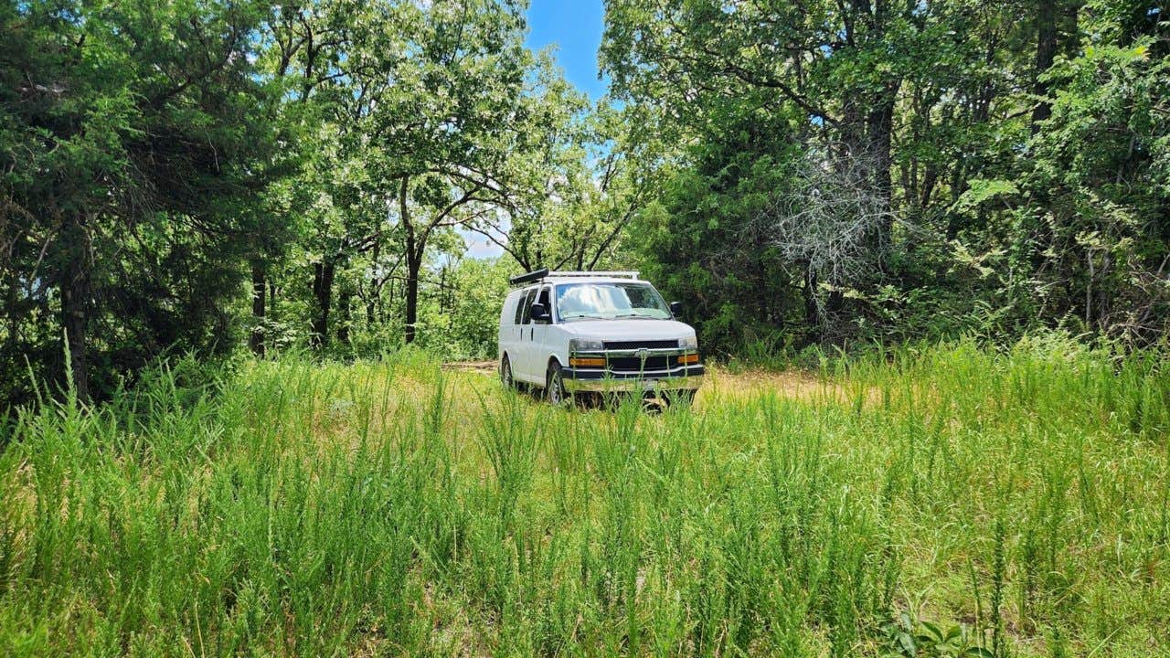 Camper submitted image from Cove Mountain Group Dispersed, FR83W/CR9, Ouachita NF, AR - 2