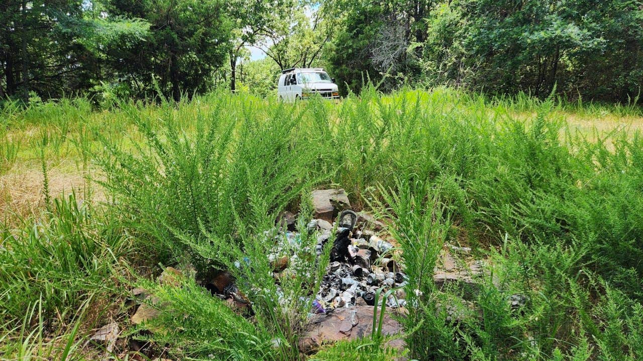 Camper submitted image from Cove Mountain Group Dispersed, FR83W/CR9, Ouachita NF, AR - 1