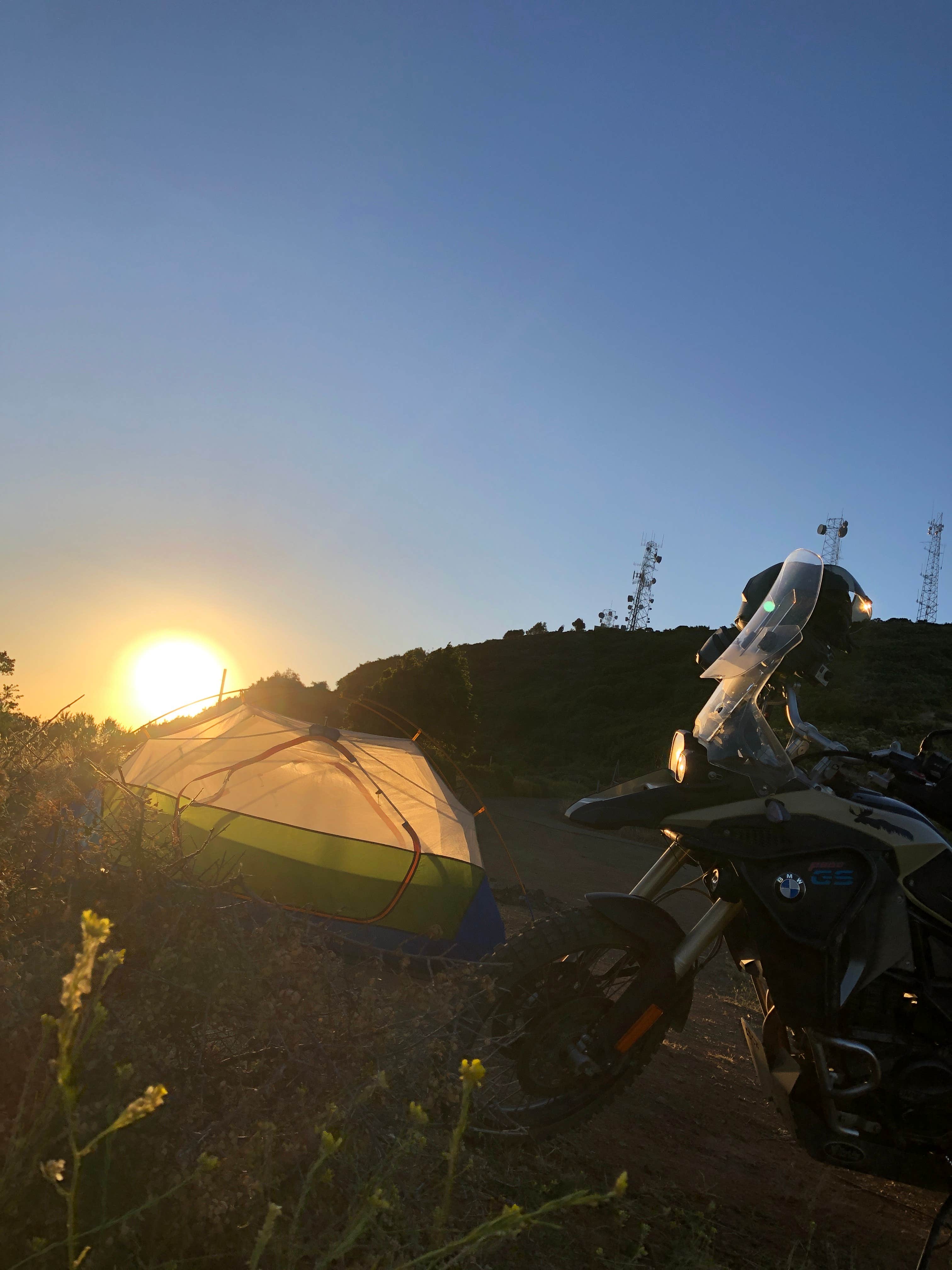 Camper-submitted photo at TV Tower Road Dispersed Camping near Carrizo Plain National Monument
