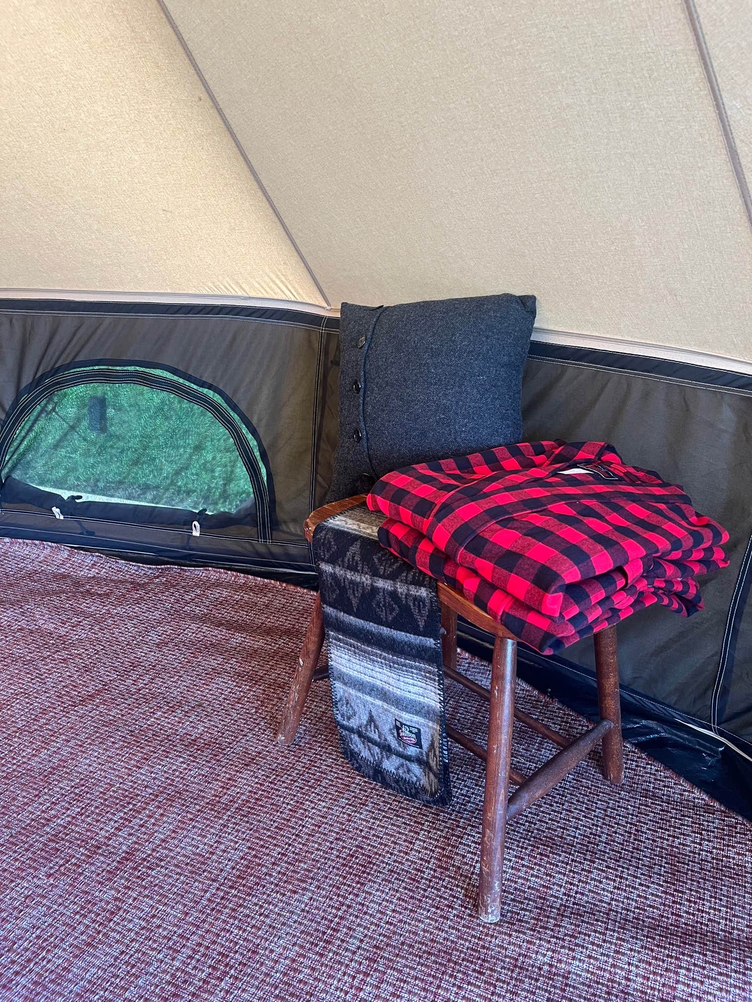 Camper-submitted photo at Glamping @ McKnight Family Maple near Lake Elmore, VT