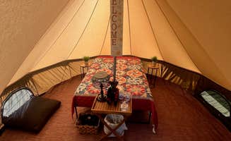 Catrina M.'s photo of glamping accommodations at Glamping @ McKnight Family Maple near Plattsburgh, NY