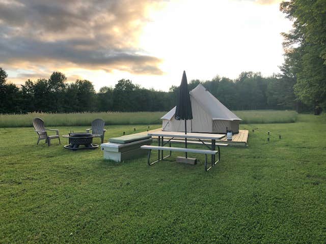 Camping near Brewster River Campground: Glamping @ McKnight Family Maple, Eden, Vermont