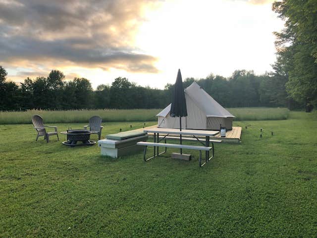 Camper submitted image from Glamping @ McKnight Family Maple - 1