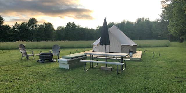 Camper submitted image from Glamping @ McKnight Family Maple