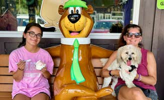 Matt S.'s photo of camping with pets at Jellystone Park South Jersey near Toms River, NJ