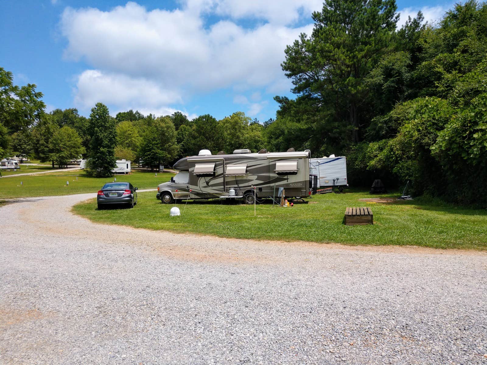 Camper-submitted photo at Kudzu Campground LLC near Cropwell, AL