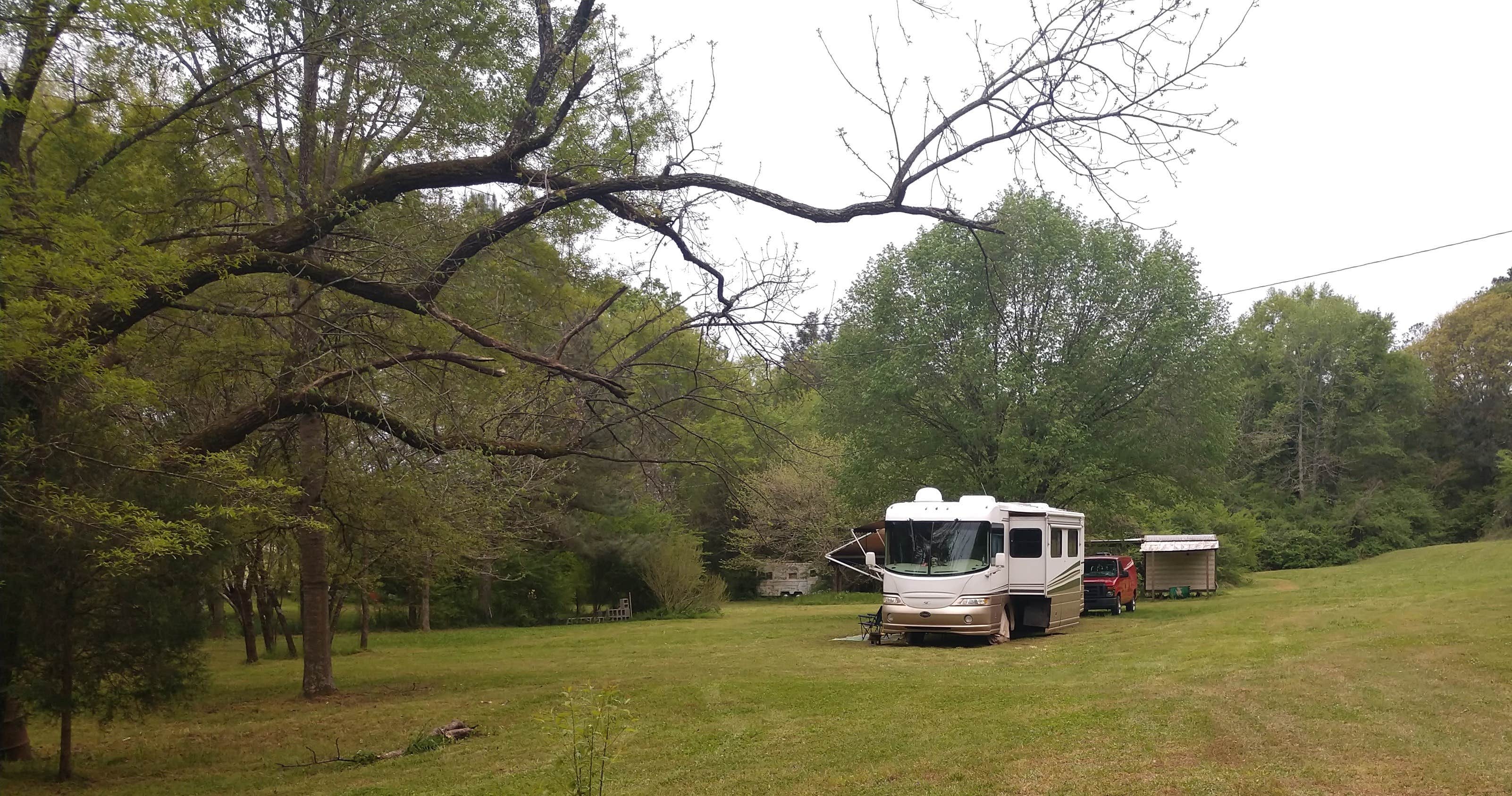Camper-submitted photo at Kudzu Campground LLC near Cropwell, AL