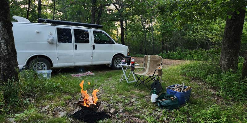 Camper submitted image from Forest Service RD 153 Ouachita National Forest