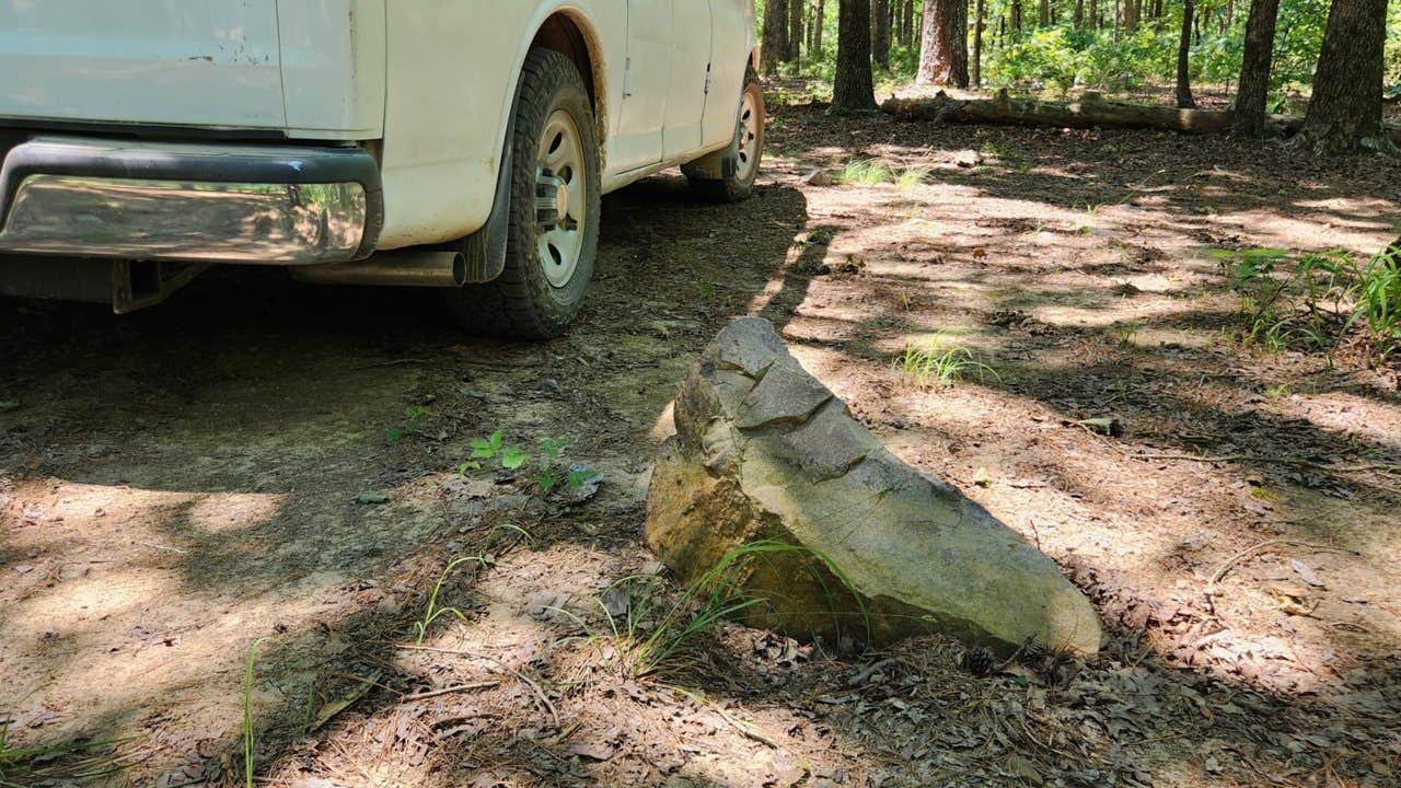 Camper submitted image from FR132-Grindstone Rd Dispersed, Ouachita NF, AR - 1