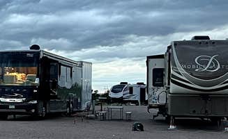 Jane B.'s photo of rv camping at Sterling RV Park - The Landing near Orchard, CO