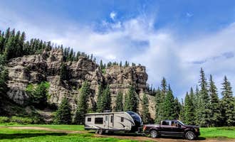 Camping near Adams Fork Trailhead Dispersed: East Fork San Juan River, USFS Road 667 - Dispersed Camping, Pagosa Springs, Colorado