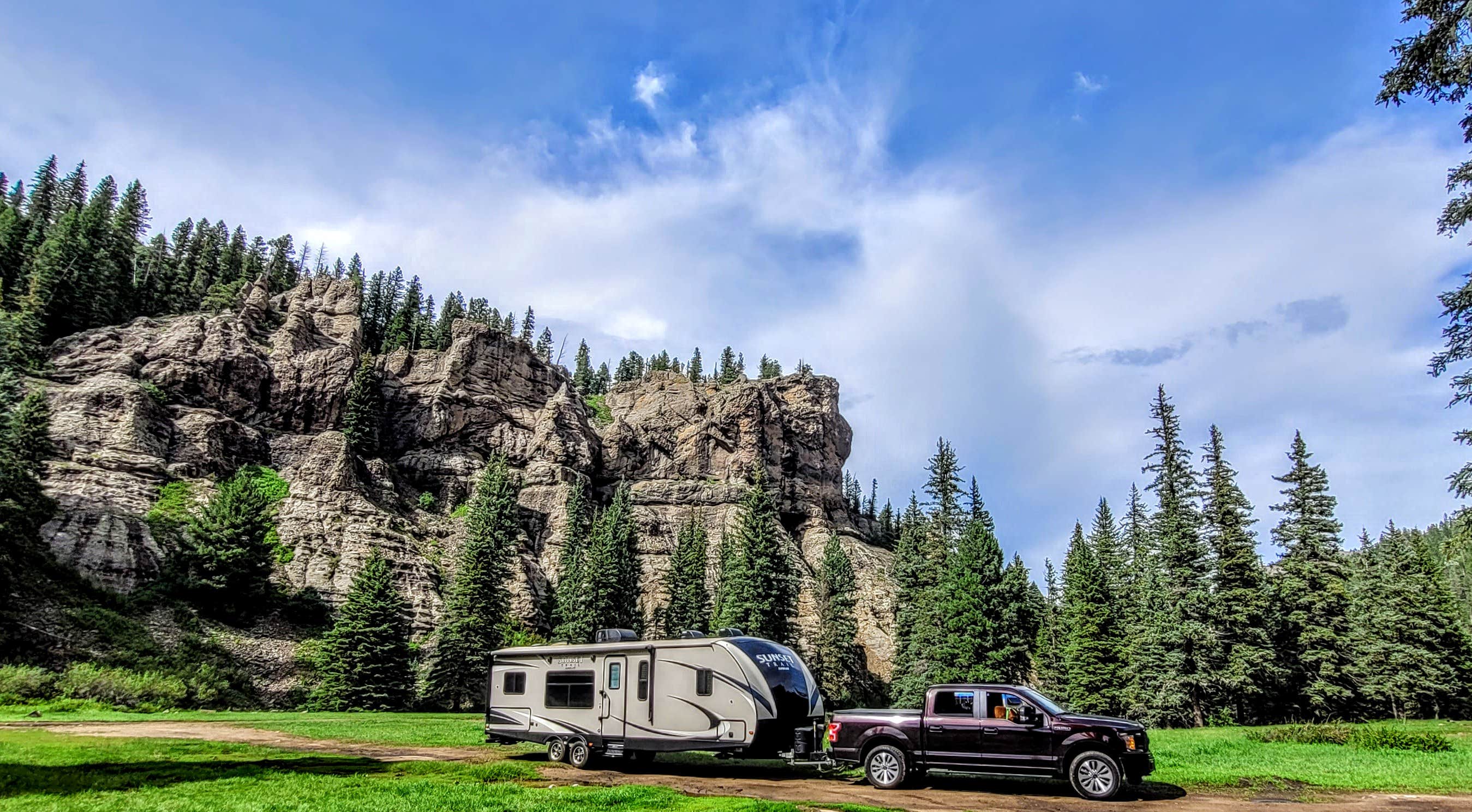 Camper submitted image from East Fork San Juan River, USFS Road 667 - Dispersed Camping - 1