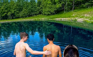 Amy Marie K.'s photo of camping with pets at Retreat at Fern Hill near Shinglehouse, PA